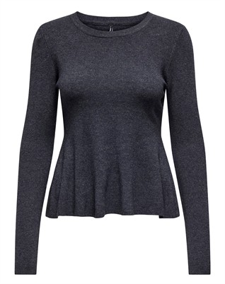 OnlCoco Life Rib Peplum Strik